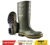 DUNLOP B440631.46 Acifort Heavy Duty Stivali di Gomma, Verde, EU 46
