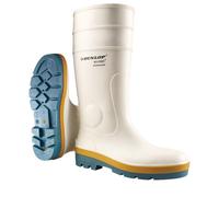 Dunlop Acifort Tricolour Safety, stivali da lavoro, Bianco