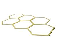 DUNLOP Anelli da allenamento - 6 pezzi - pieghevoli - con custodia