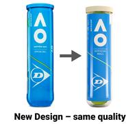 Dunlop Australian Open Tubo Da 4