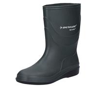 Dunlop B550631 DESINFECTIE, Stivali in gomma non imbottiti Unisex - adulto, Verde (Dark Grey/grey/red), 46 EU