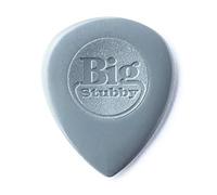 Dunlop Big Stubby nylon plettri per chitarra Confezione da 24 2.0mm