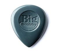 Dunlop Plettri Big Stubby, Nylon, 3.0 mm, Pacco da 24 Pezzi