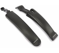 Dunlop Bike 201214 Dunlop-Set di parafanghi per Bicicletta, 2 Pezzi, Nero