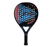 Dunlop Costruzione Hotmelt con tecnologia Aerogel per prestazioni eccezionali per chi vuole migliorare il gioco. Forma della testa rotonda con un ampio sweet spot al centro della racchetta per un maggiore controllo e nucleo Ultra Soft per un maggiore comfort e un peso più leggero.
