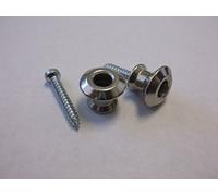 Dunlop Buttons Only (2) per Dual design strap Lock System - nickel