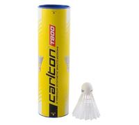 Dunlop C BS T800 Whtblu 6Pk Carlton Volani Badminton, Multicolore