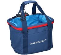 Dunlop - Cestino da bicicletta con manici, 15 l, colore: Blu