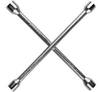 DUNLOP Chiave a Croce in Acciaio per Sostituzione Ruote Auto Macchina 17 19 21