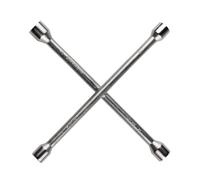 DUNLOP Chiave a Croce in Acciaio per Sostituzione Ruote Auto Macchina 17 19 21