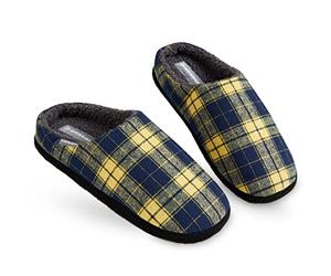 DUNLOP Ciabatte Uomo, Comode Pantofole Invernali Calde Memory Foam, Taglia 41-46, Idea Regalo Compleanno, Ciabatta Da Casa Con Pelo, Originali Babbucce Uomo