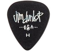Dunlop Classic, Plettri Per Chitarra In Celluloide, Confezione Da 12 Pezzi Pesante Black