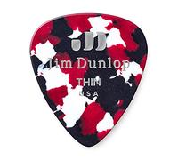 Dunlop Classic, Plettri Per Chitarra In Celluloide, Confezione Da 12 Pezzi Thin Confetti