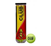 Dunlop, Club all Court Palline da Tennis, Giallo-603111 Unisex-Adulto, Giallo