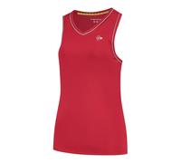 Dunlop Club Canottiera Donna - Rosso, Taglia: L