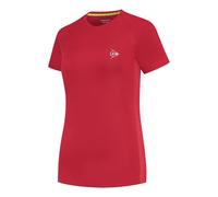 Dunlop Club Crew Maglietta Donna-Rosso in rosso, Taglia: M