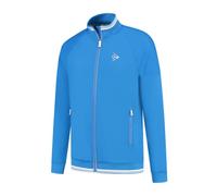 Dunlop Club Giacca da tennis da uomo, lavorata a maglia, blu reale, XS