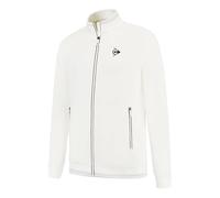 DUNLOP CLUB UOMO GIACCA DA TENNIS LAVORATA A MAGLIA, Bianco, XL
