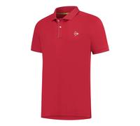 Dunlop Club Short Sleeve Polo Rosso 2XL Uomo