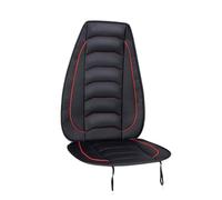 DUNLOP Coprisedile universale per auto, imbottitura in schiuma, facile da applicare, nero/rosso