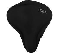 Dunlop, Coprisella Bici in Memory Foam con Cinghia di Serraggio, Nero