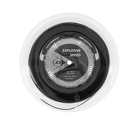 DUNLOP Corda da Tennis Explosive Speed, Bobina 16g/1.30mm, 200m, Black