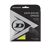 DUNLOP Corda da Tennis Explosive Speed, Set 16g/1.30mm, 12m, Gialla