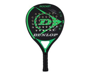 Dunlop Costruzione del telaio in grafite ideale per principianti e giocatori occasionali. Forma della testa rotonda con un ampio sweet spot al centro della racchetta per un maggiore controllo sui colp