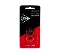Ammortizzatore Dunlop Flying D - Rosso/Nero - Pack 2 Tennis Vibration Damper - Ammortizzatore per racchetta da tennis