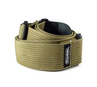 DUNLOP - D27-01OL STRAP RIBBED COTTON OLIVE GRN, Tracolla per Chitarra in Cotone a Costine, Colore Verde Oliva