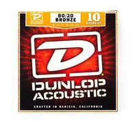 Dunlop DAB1048 Extra Light 010/048 Muta Corde per Chitarra Acustica 80/20 Bronze