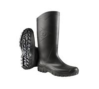 Stivali Di Sicurità Dunlop Dane - K600011- Colore Nero E Verde. Un Design Fantastico Con Il Logo Dunlop Nella Suola In Questo Modo Puoi Lasciare Il Tuo Segno Dove Vai