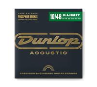 DUNLOP - DAP1048 ACOUSTIC PHOSPHOR BRONZE, EXTRA LIGHT SET/6