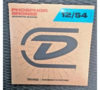 Dunlop DAP1254 Phosphor Bronze Muta 6 Corde Chitarra Acustica Light 12-54