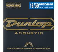DUNLOP - DAP1356 ACOUSTIC PHOSPHOR BRONZE, MEDIUM SET/6, Scalatura: 13-17 - 26-36 - 46-56 Corde in Bronzo/Fosforo per Chitarra Acustica