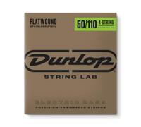 Dunlop DBFS50110 - Set di corde basse, rete piatta, Long scale, 50-110, 4 corde