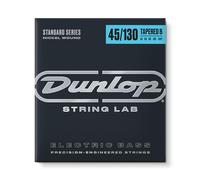 Dunlop DBN40100 nichel rivestito corde per basso, luce, Nickel Tapered, 45 - 130, Set 5 corde