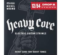 Dunlop DHCN1048 Heavy Core NPS - Corde per chitarra elettrica Heaviest (12-54), Standard scale, 6 corde