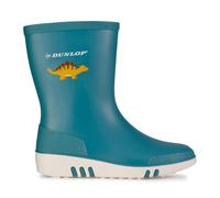 DUNLOP Mini Kids Stivali di gomma - 100% impermeabile, stivali da pioggia per bambini; ragazze e ragazzi - Blu - Taglia 20-30