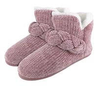 DUNLOP - Donna Invernali Calde Termiche Alte Pantofole Stivaletto per Casa (39 EU, 8033 Pink)