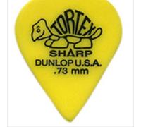 Dunlop Dunlop Tortex Sharp .73 - Plettri per chitarra, confezione da 12 (412P.73)