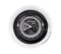 Dunlop Explosive Spin 17G Nero 200m Tennis String Reel - Rocchetto Esagonale in Poliestere Spin