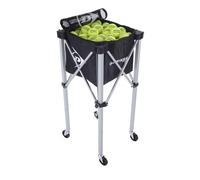 Dunlop, Foldable Teaching Cart 144 Balls, Carrello Porta Palline, Nero, 144 Balls, Unisex-Adult.