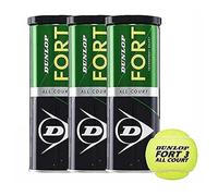 DUNLOP FORT ALL COURT tripack 9 balls (3x3)