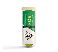 DUNLOP Pallina da tennis Fort All Court TS, per sabbia, campo duro ed erba, 3 palline