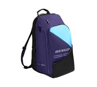 Dunlop FX Performance Backpack - Zaino da tennis, viola/nero/ciano