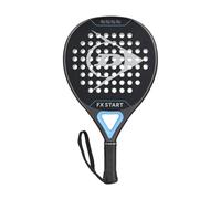Dunlop Migliora il Tuo Gioco con FX START Racchette da padel Scopri il potenziale del tuo gioco con la racchetta da padel FX START di Dunlop. Progettata per i principianti, questa racchetta offre la p