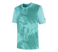 Dunlop Game 4 Short Sleeve T-shirt Verde,Blu M Uomo