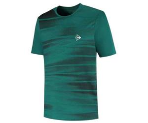 DUNLOP Game Tee 2 da Uomo, Verde Avventurina e Nero, L