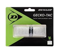 DUNLOP 613261 Gecko-Tac Replacement Tennis Grip, White, 1 Pezzo